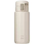 マグボトル 水筒 ワンタッチ 340ml アイボリー ポリゴーンヌ NM-341