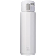 マグボトル 水筒 ワンタッチ 460ml ホワイト ポリゴーンヌ NM-344