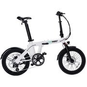 電動折りたたみ自転車 ERWAY A02 型式認定取得 5段階電動アシスト 8段変速ギア 折りたたみ式 ホワイト erway-a02
