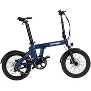 電動折りたたみ自転車 ERWAY A02 型式認定取得 5段階電動アシスト 8段変速ギア 折りたたみ式 ネイビー erway-a02