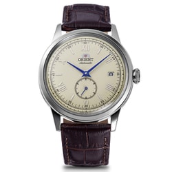 ORIENT（オリエント） Classic（クラシック） Bambino 38 （バンビーノ 38） 自動巻き（手巻付き） 皮革バンド メンズ RN-AP0105Y