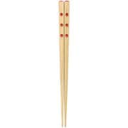 キッズ箸 アクリアディンプル レッド 18cm 12548