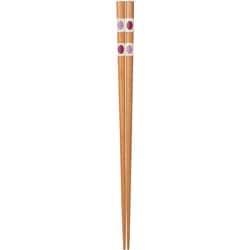 キッズ箸 オーバル レッド 18cm 17040