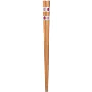 キッズ箸 オーバル レッド 18cm 17040