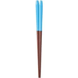 キッズ箸 五角 フラッペ ブルー 18cm 17095