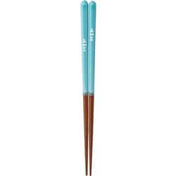 キッズ食洗箸 おとと ブルー 18cm 17069