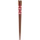 キッズ食洗箸 メルヘン レッド 16.5cm 18132