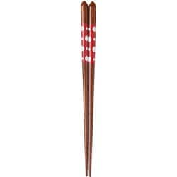 キッズ食洗箸 メルヘン レッド 16.5cm 18132