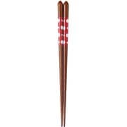 キッズ食洗箸 メルヘン レッド 16.5cm 18132
