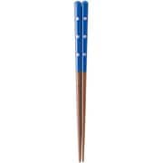 キッズ食洗箸 銀てんとう虫 ブルー 18cm 17229