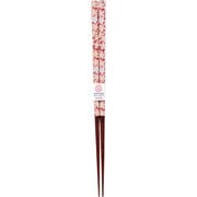箸 ジャパニーズモダン 桜 レッド 23cm PET 13450