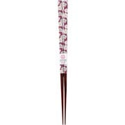 箸 ジャパニーズモダン 梅 バイオレット 23cm PET 13452