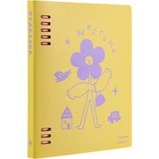 限定 タカシャ(TYAKASHA) バインダーノート A5 黄 JWSG-RU3MP12-8