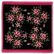 F101 [ハンカチタオル MIRIAM BK Wash cloth 30×30cm CHERRY-127]