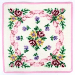 ハンカチタオル GRANADA Wash cloth 30×30cm WHITE-12 F123
