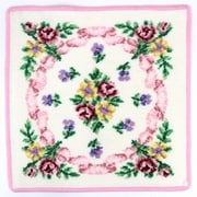 F123 [ハンカチタオル GRANADA Wash cloth 30×30cm WHITE-12]