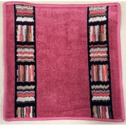 F133 [ハンカチタオル DERBY Wash cloth 30×30cm RED-132]