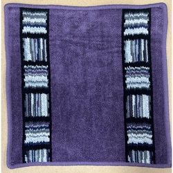 ハンカチタオル CHICAGO 10 Wash cloth 30×30cm VIOLET-57 F146