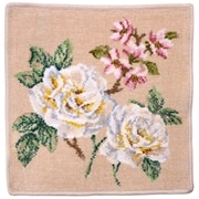F275 [ハンカチタオル Vanilla Rose Wash cloth 30×30cm Vanilla-146]