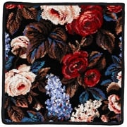 F280 [ハンカチタオル Cornwall Wash cloth 30×30cm Black-10]