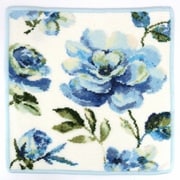 F287 [ハンカチタオル Diana white Wash cloth 30×30cm Sky-222]