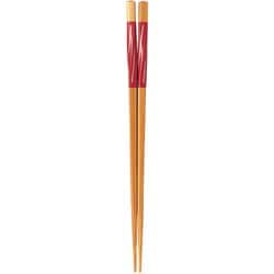 箸 スス竹 ネジリ流線 20.5cm 11832