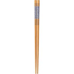 箸 スス竹 青鹿の子 23cm 10691