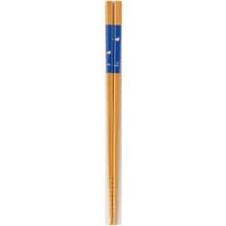 箸 スス竹 蝶 ブルー 22.5cm 11975