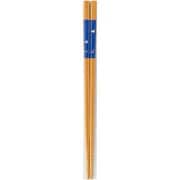 箸 スス竹 蝶 ブルー 22.5cm 11975