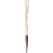 箸 ビンテージ ホワイト 23cm 14277
