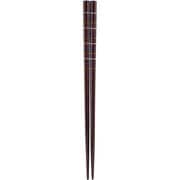 八角箸 れとりこ 先角糸文様 23cm 16073