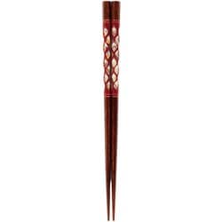 箸 亀甲絞り 黄昏 21cm 12512
