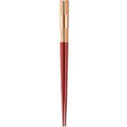 箸 六角 市松 21cm 12360