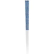 メタクリル箸 麻の葉 ブルー 22.5cm 12111