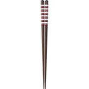 食洗箸 キャンディロール レッド 23cm 10327