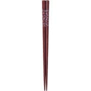 八角箸 小花 20.5cm 11516