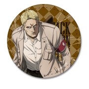 SYNC-ATK10ASD-NE 進撃の巨人 The Final Season レザーバッジ 丸形 第10弾 ライナー [キャラクターグッズ]