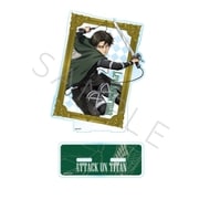 SYNC-ATK10BGASD-NG 進撃の巨人 The Final Season ビッグアクリルスタンド 第10弾 リヴァイ [キャラクターグッズ]