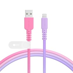 グラデーションケーブル 充電 データ転送対応 Apple MFi認証品 USB-A to Lightning 1m MOT-SCBALG100-CC