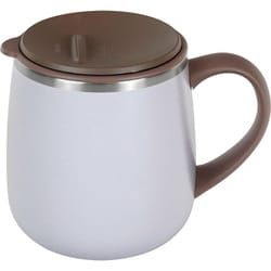 フォルテック オフィスマグ 350ml アイボリー スライド蓋付 （保冷・保温対応） RH-1677