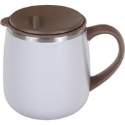 フォルテック オフィスマグ 350ml アイボリー スライド蓋付 (保冷・保温対応) RH-1677