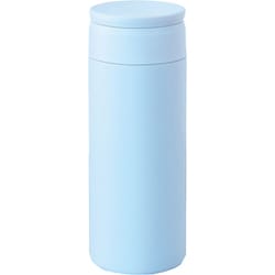 フォルテック スクリュー栓 シームレス マグボトル 350ml ライトブルー 一体型パッキンで洗いやすい （保冷・保温対応） RH-1687