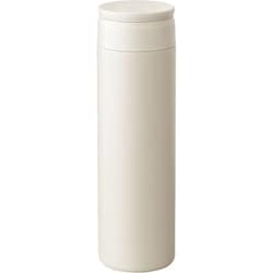 フォルテック スクリュー栓 シームレス マグボトル 500ml アイボリー 一体型パッキンで洗いやすい （保冷・保温対応） RH-1689