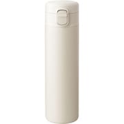 フォルテック ワンタッチ栓 シームレス マグボトル 500ml アイボリー 一体型パッキンで洗いやすい (保冷・保温対応) RH-1698