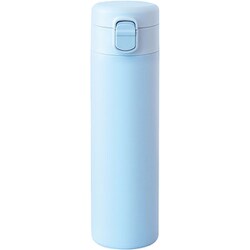 フォルテック ワンタッチ栓 シームレス マグボトル 500ml ライトブルー 一体型パッキンで洗いやすい （保冷・保温対応） RH-1699