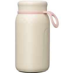 トート ストラップ付 マグボトル 300ml アイボリー 持ち運びしやすい （保冷・保温対応） RH-1724