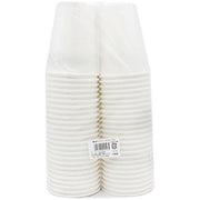 紙コップ 厚紙 410ml 二重断熱 耐熱 50個入 使い捨て ホワイト 幅8.9×奥行8.9×高さ11.1cm TS-75