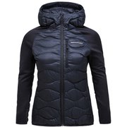 ヘリウムダウン ハイブリッド フード W Helium Down Hybrid Hood G79840 020 BLACK XSサイズ [アウトドア ダウンウェア レディース]