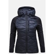 ヘリウムダウン ハイブリッド フード W Helium Down Hybrid Hood G79840 020 BLACK Sサイズ [アウトドア ダウンウェア レディース]