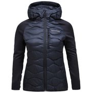ヘリウムダウン ハイブリッド フード W Helium Down Hybrid Hood G79840 020 BLACK Mサイズ [アウトドア ダウンウェア レディース]